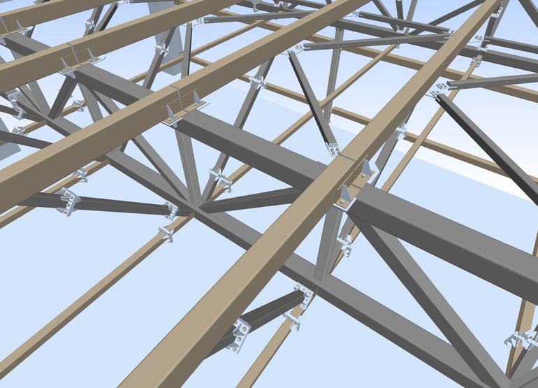 Steel detailing render 4