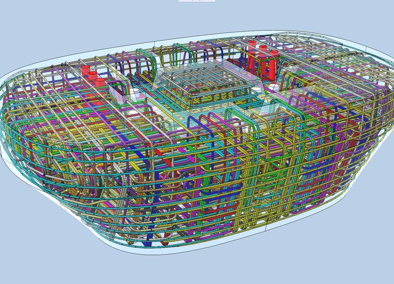 Rebar detailing render 16