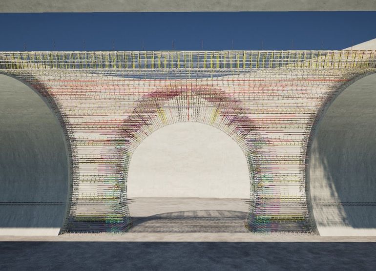 Rebar detailing render 2