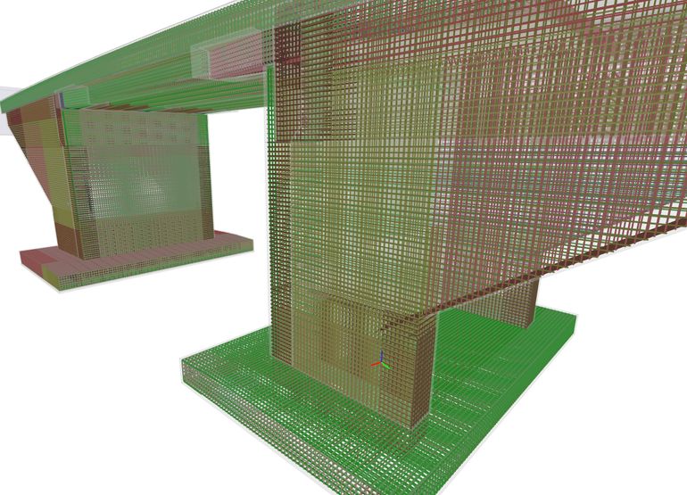 Rebar detailing render 8