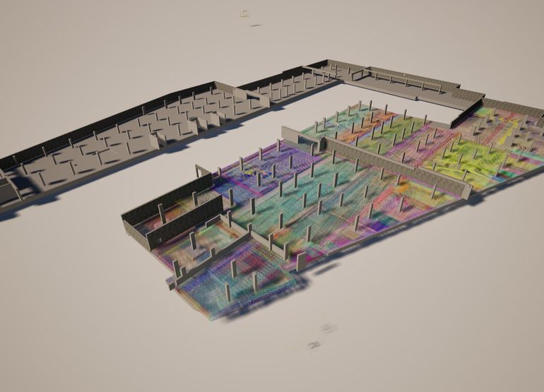 Rebar detailing render 10