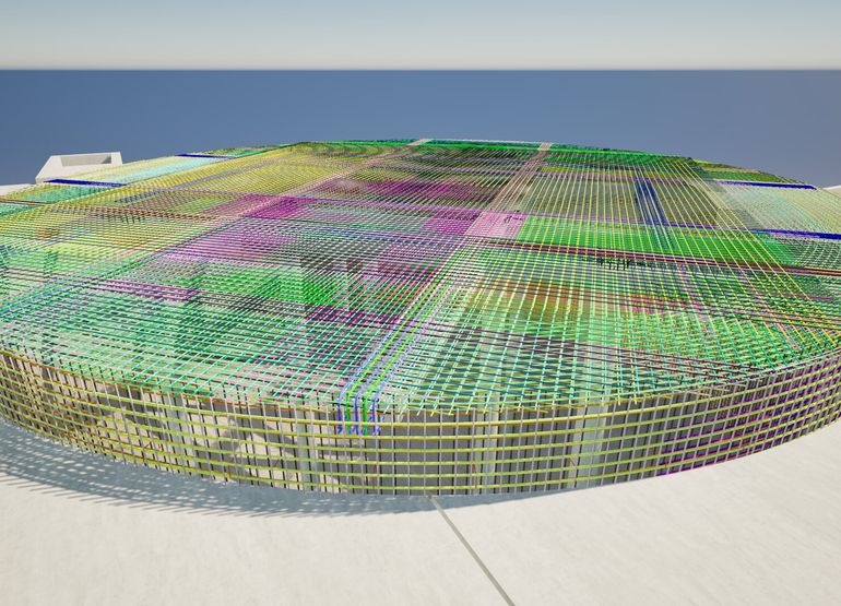 Rebar detailing render 11