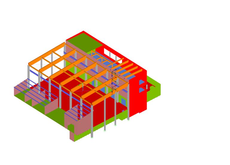 Structural engineering render 3