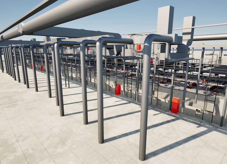 BIM modeling render 8
