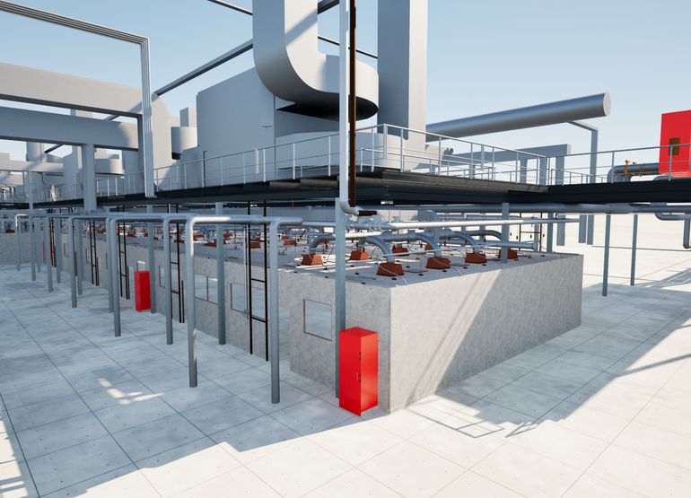 BIM modeling render 9