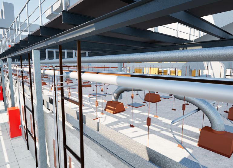 BIM modeling render 6
