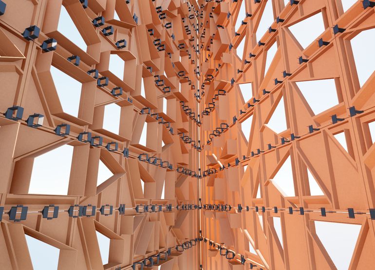 Steel detailing render 1