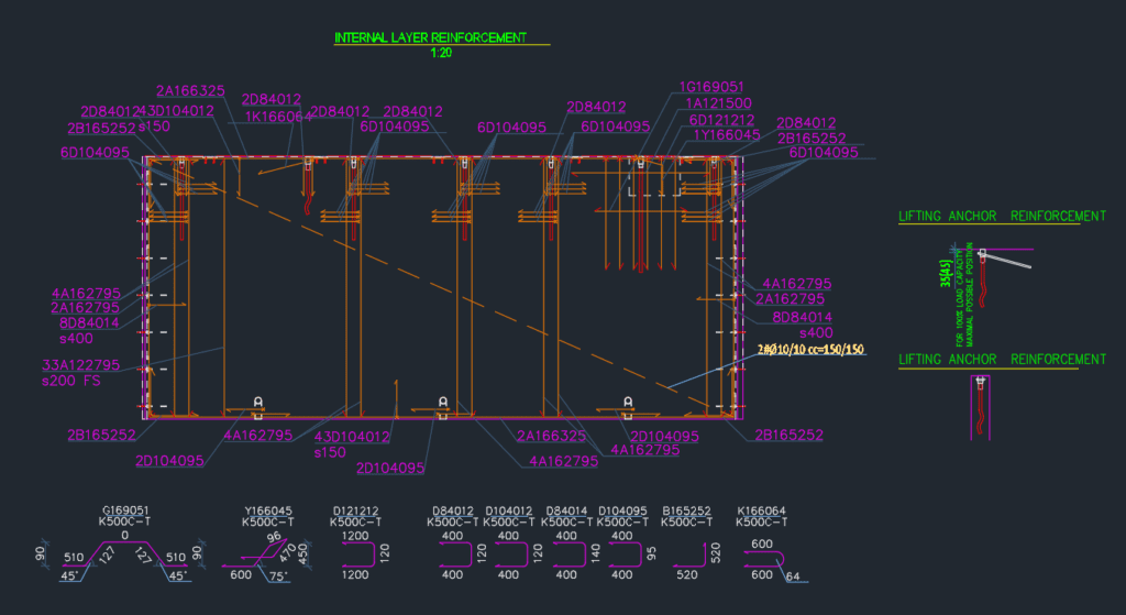 AutoCAD in Rebar Detailing
