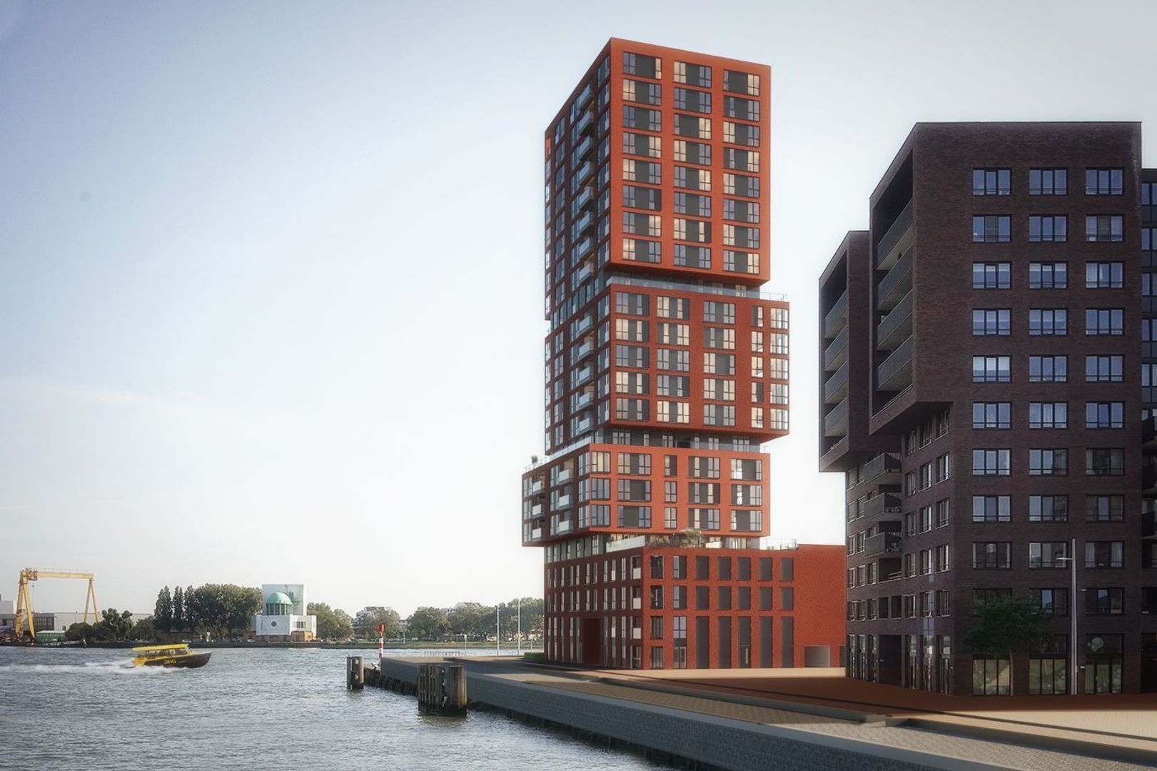 De Stack tower in Rotterdam