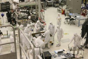 Scientist researching new types of reinforcement additives
