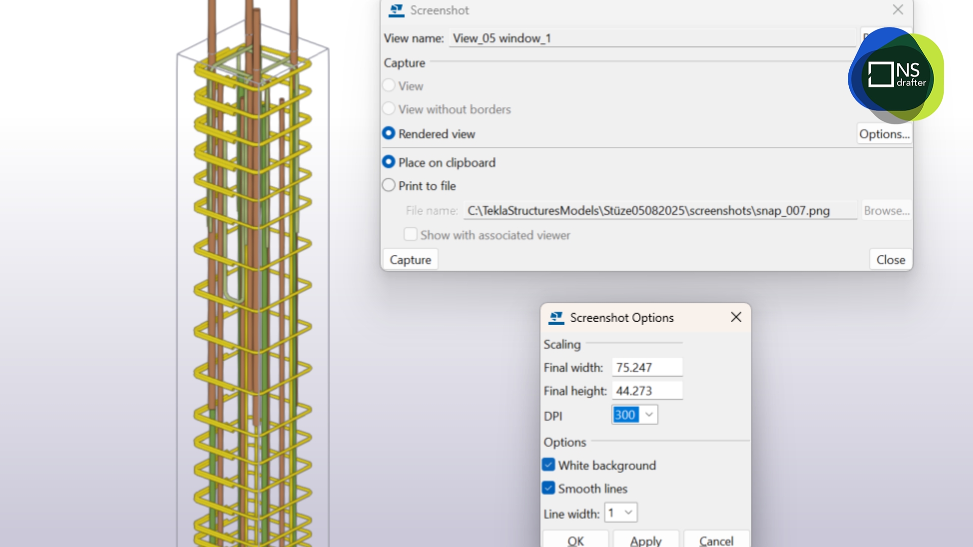 Realistic 3D Illustrations in Tekla. - Tekla Guide