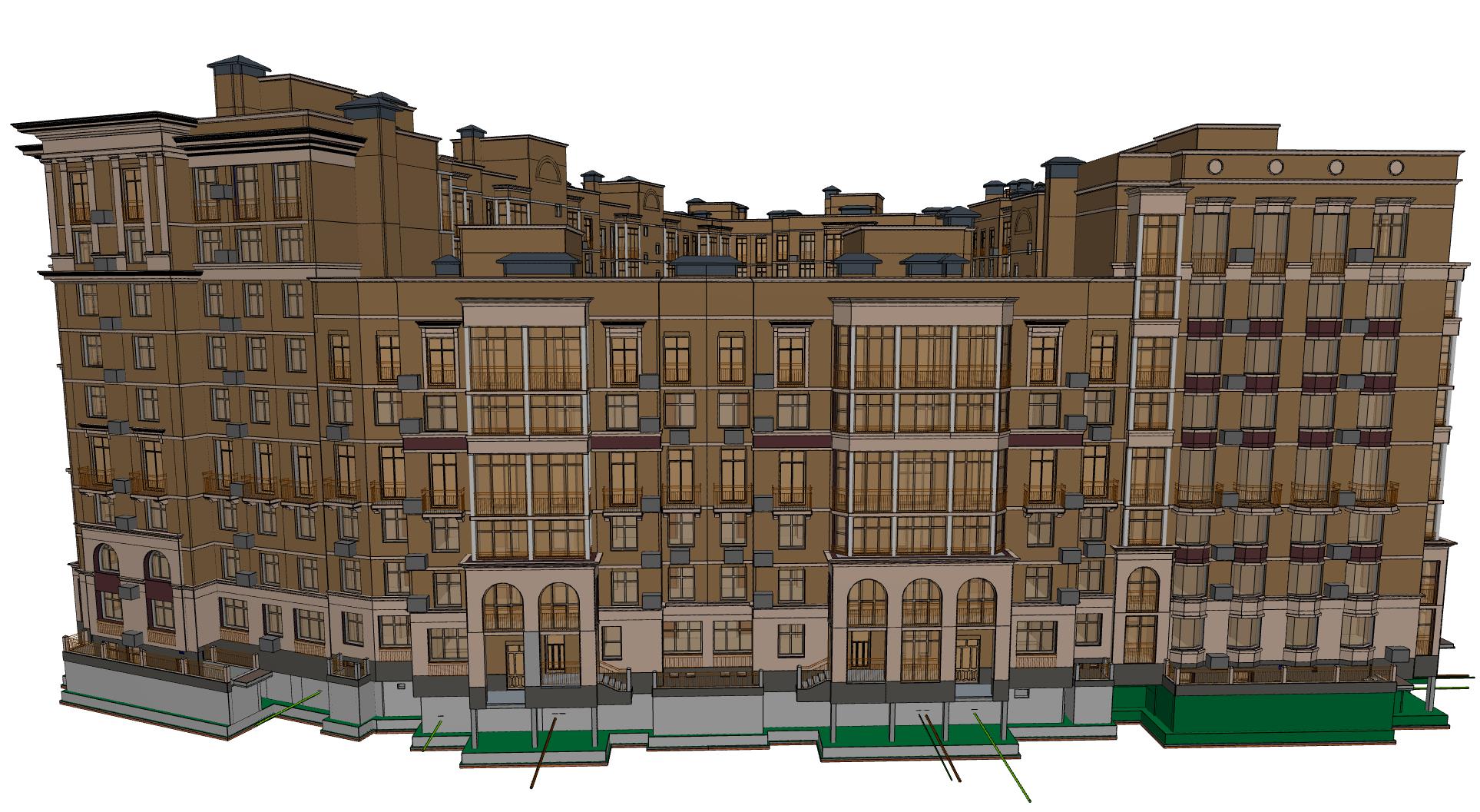 Residential BIM Project, Laykovo