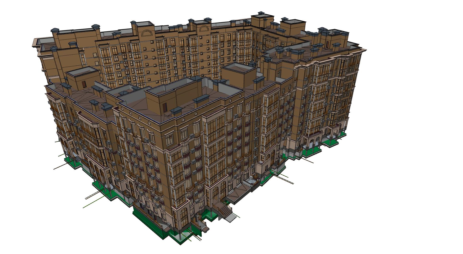 Residential BIM Project, Laykovo