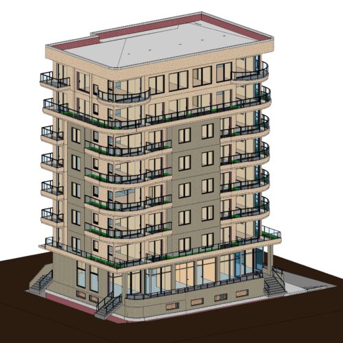 Revit 3D model