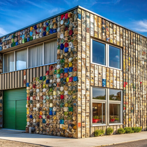 Recycled house