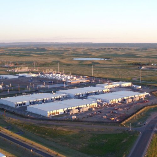 Example of a modern data center illustrating the scale and complexity typical in hyperscale construction projects.