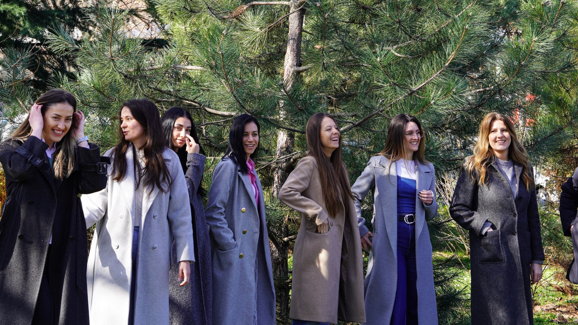 Part of the women’s team at NS Drafter.