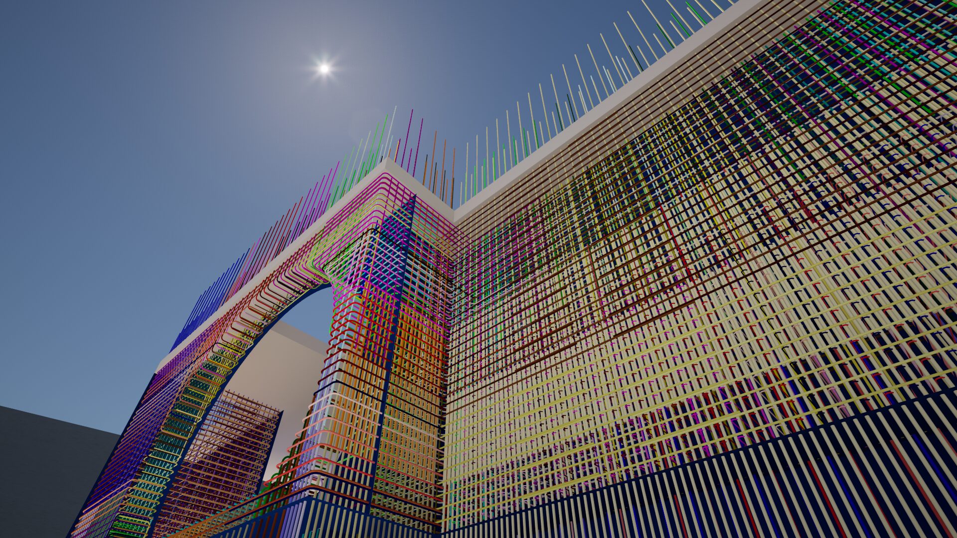 Metro station infrastructure project in 3D I Tekla Structures