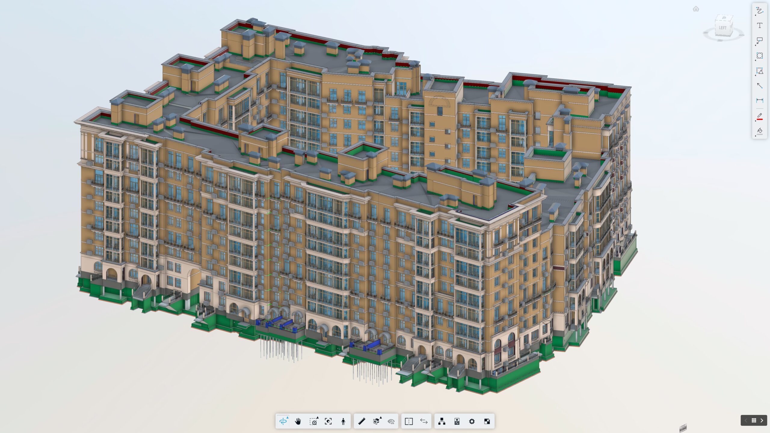 3D BIM Model Laykovo