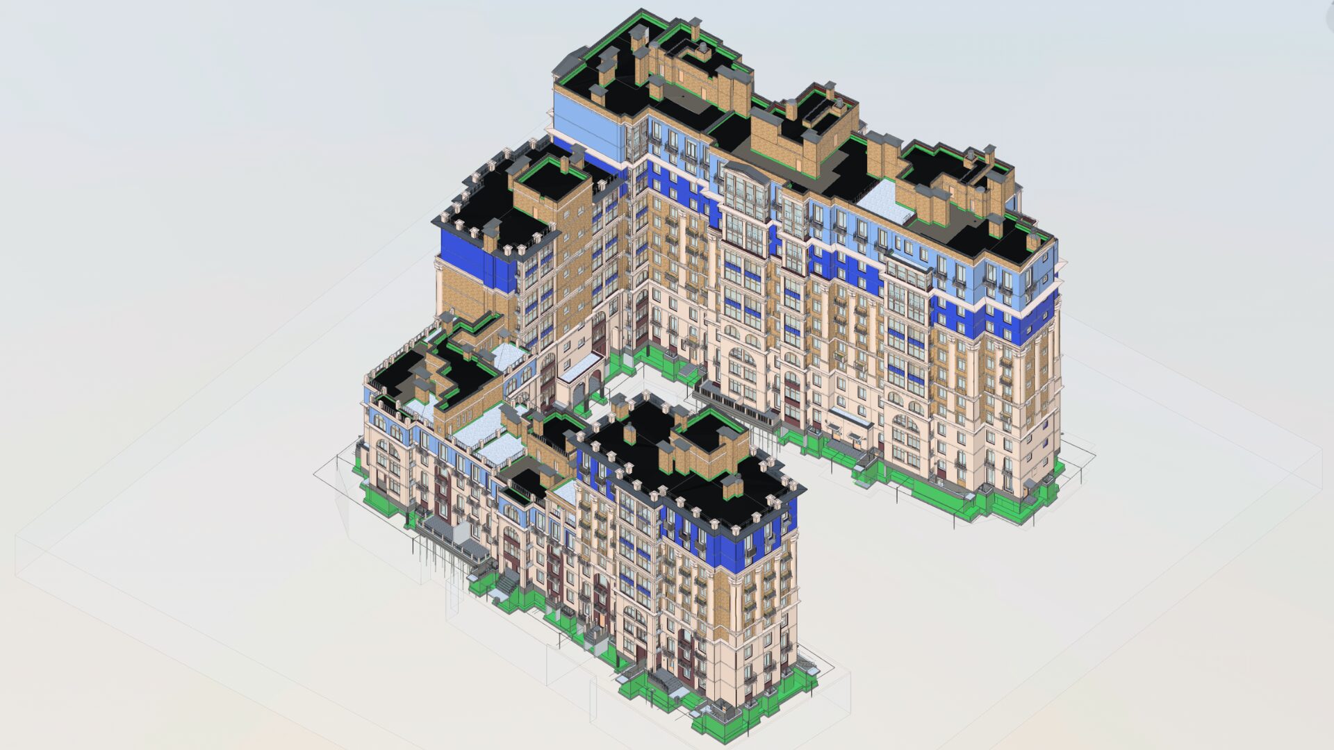 3D BIM Model Laykovo