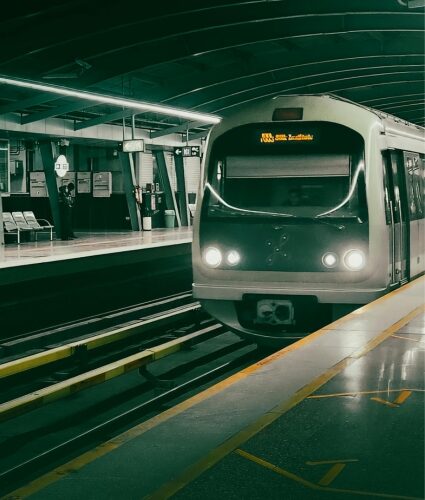 Metro station infrastructure project